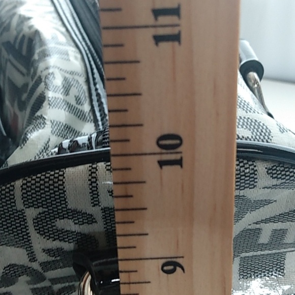 SISLEY Women's Purse 👜 LG Black and Grey - Picture 11 of 13